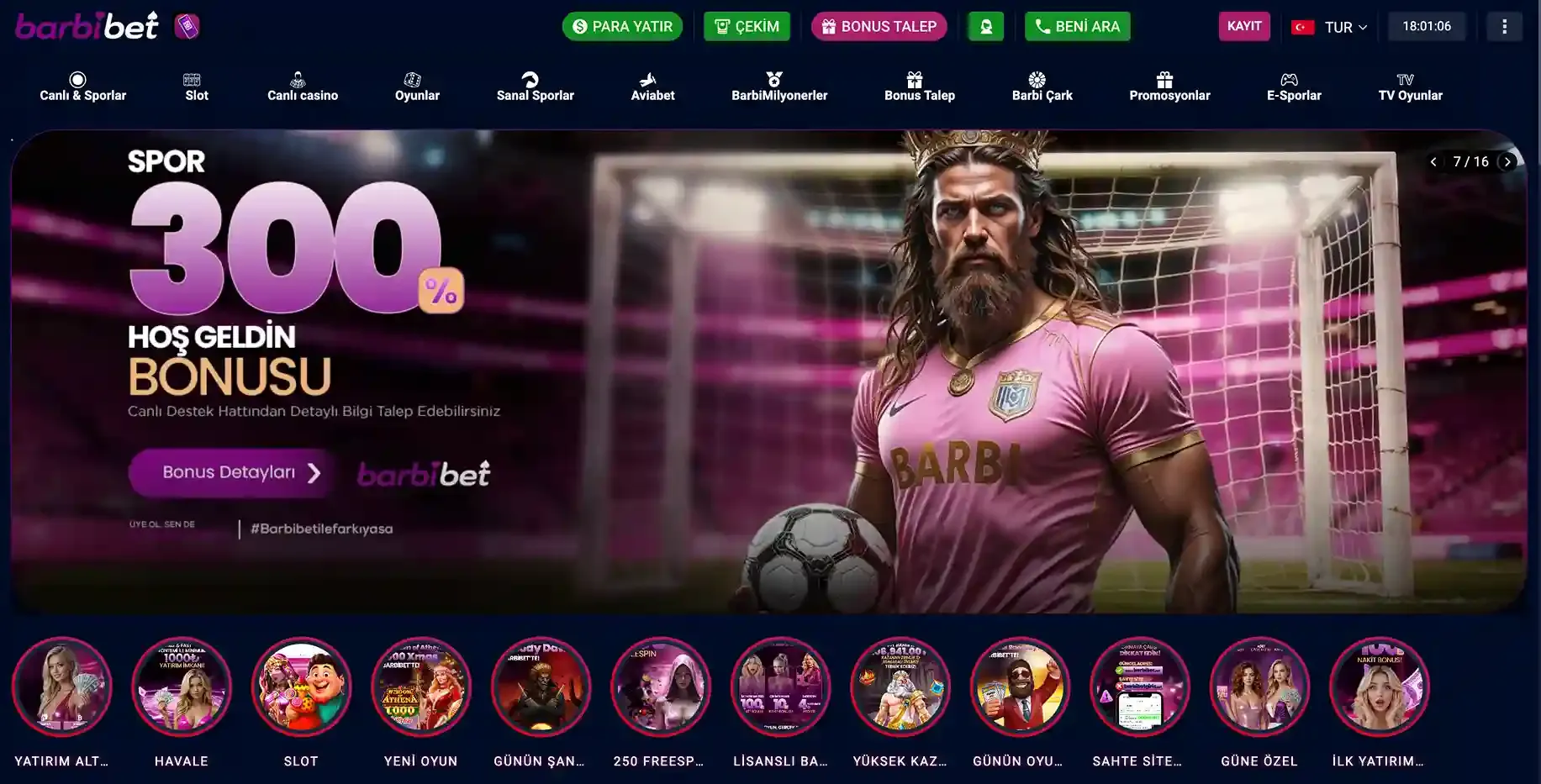 Barbibet Spor Bahisleri